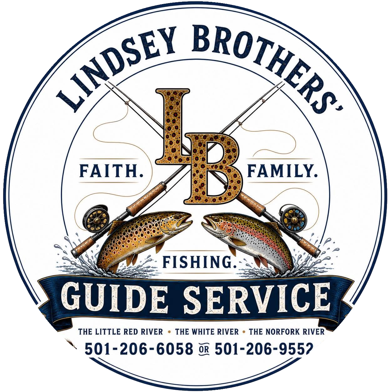 Lindsey Brothers' Guide Service logo
